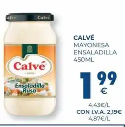 CashDiplo CALVÉ mayonesa ensaladilla oferta