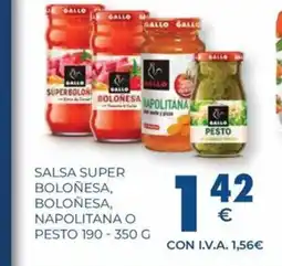 CashDiplo Salsa super bolones bolonesa napolitana o pesto oferta