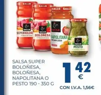 CashDiplo Salsa super bolones bolonesa napolitana o pesto oferta