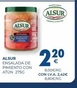 CashDiplo ALSUR ensalada de pimiento con atún oferta