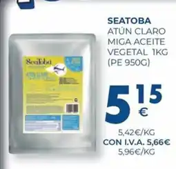 CashDiplo SEATOBA Atún claro miga aceite vegetal oferta