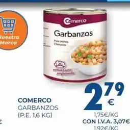 CashDiplo COMERCO Garbanzos oferta