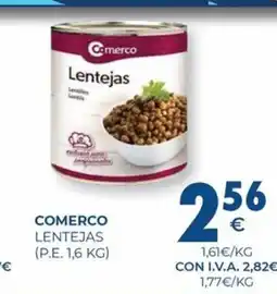 CashDiplo COMERCO Lentejas oferta