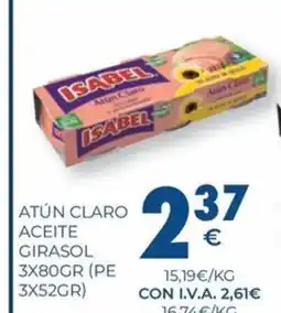 CashDiplo Atún claro aceite girasol oferta