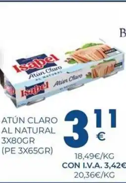 CashDiplo Atún claro al natural oferta