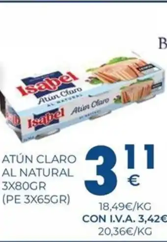 CashDiplo Atún claro al natural oferta