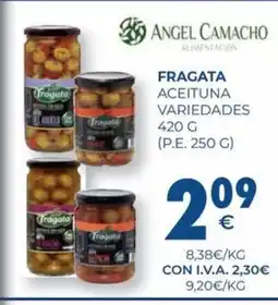 CashDiplo FRAGATA Aceituna variedades oferta