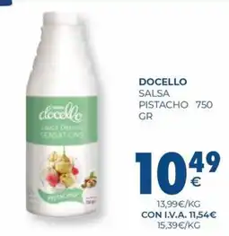 CashDiplo DOCELLO Salsa pistacho oferta