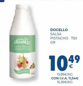 CashDiplo DOCELLO Salsa pistacho oferta