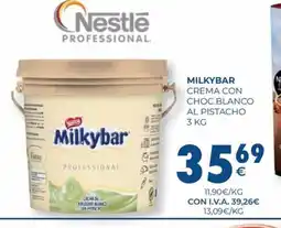 CashDiplo MILKYBAR Crema con choc.blanco al pistacho oferta