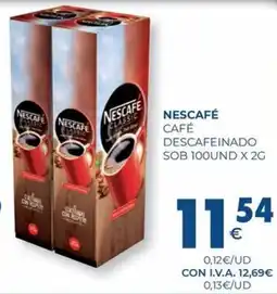 CashDiplo NESCAFÉ Café descafeinado sob oferta