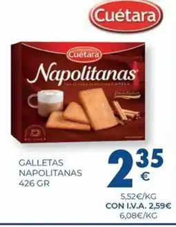 CashDiplo Galletas napolitanas oferta