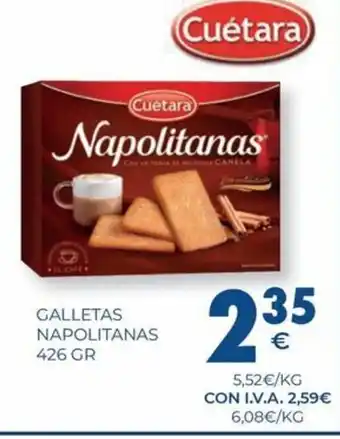 CashDiplo Galletas napolitanas oferta