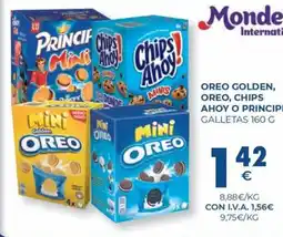 CashDiplo OREO, CHIPS AHOY O PRINCIPE Galletas oferta