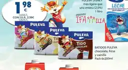CashDiplo BATIDOS PULEVA chocolate, fresa y vainilla oferta