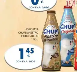 CashDiplo Horchata chufi maestro horchatero oferta