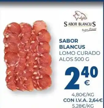 CashDiplo Sabor blancus lomo curado alos oferta