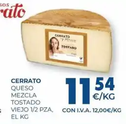 CashDiplo CERRATO Queso mezcla tostado viejo oferta