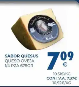 CashDiplo SABOR QUESUS Queso oveja oferta
