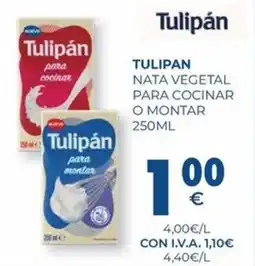 CashDiplo TULIPAN Nata vegetal para cocinar o montar oferta