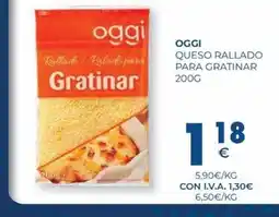 CashDiplo OGGI Queso rallado para gratinar oferta