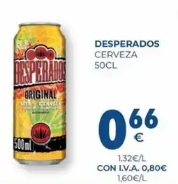 CashDiplo DESPERADOS Cerveza oferta