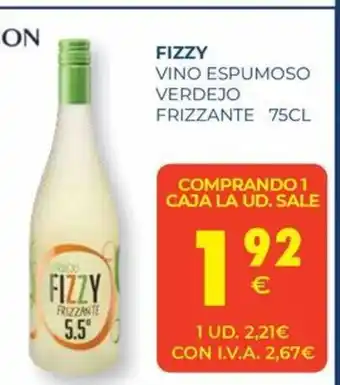 CashDiplo FIZZY Vino espumoso verdejo frizzante oferta