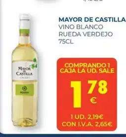 CashDiplo MAYOR DE CASTILLA Vino blanco rueda verdejo oferta