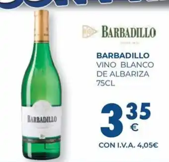 CashDiplo BARBADILLO Vino blanco de albariza oferta