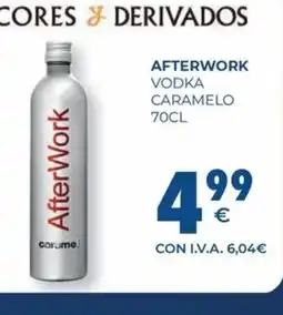CashDiplo AFTERWORK Vodka caramelo oferta