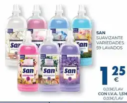 CashDiplo SAN Suavizante variedades oferta