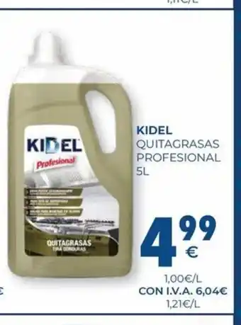 CashDiplo KIDEL Quitagrasas profesional oferta