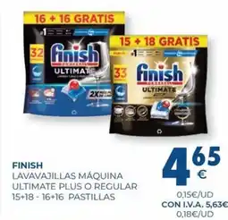 CashDiplo FINISH Lavavajillas maquina ultimate plus o regular oferta