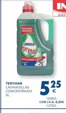 CashDiplo TERYMAR Lavavajillas concentrado oferta