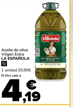 Supeco LA ESPAÑOLA Aceite de oliva Virgen Extra oferta
