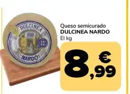 Supeco DULCINEA NARDO Queso semicurado oferta