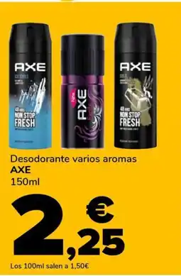 Supeco AXE Desodorante varios aromas oferta