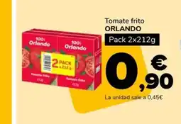 Supeco ORLANDO Tomate frito oferta