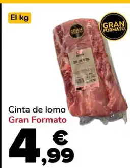 Supeco Cinta de lomo Gran Formato oferta