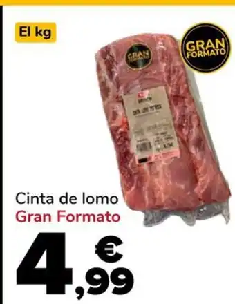 Supeco Cinta de lomo Gran Formato oferta