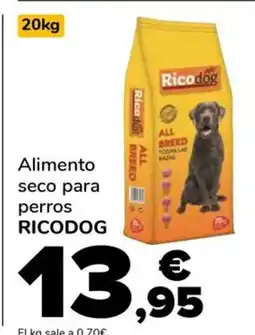 Supeco RICODOG Alimento seco para perros oferta