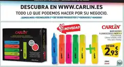 Carlin CARLIN Marcadores fluorescentes oferta