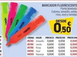 Carlin Marcador fluorescente oferta