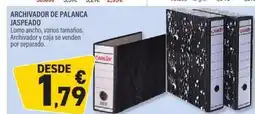 Carlin Archivador de palanca jaspeado oferta