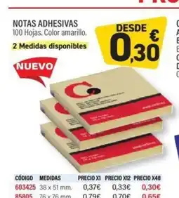 Carlin Notas adhesivas oferta