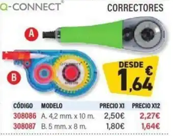 Carlin Q-CONNECT Correctores oferta
