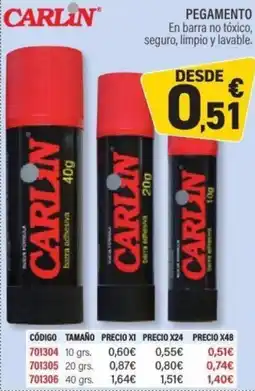 Carlin CARLIN Pegamento oferta