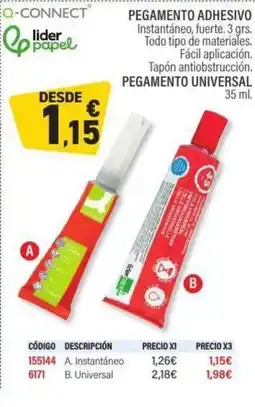 Carlin Q-CONNECT Pegamento adhesivo oferta