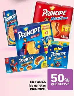 Carrefour PRÍNCIPE En todas las galletas oferta