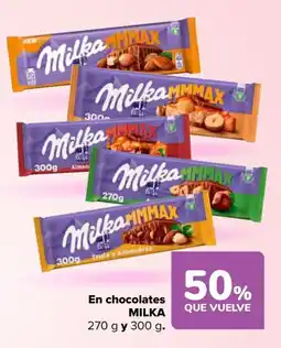 Carrefour MILKA En chocolates oferta